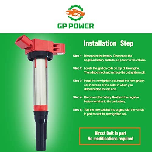 Conjunto de 6 Bobinas de Encendido GP POWER 90919A2007 - Imagen 8