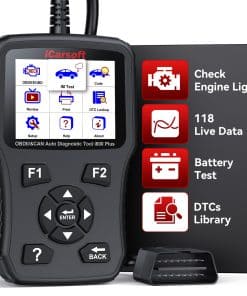 iCarsoft i800 Plus Escáner OBD2 Herramienta de Diagnóstico