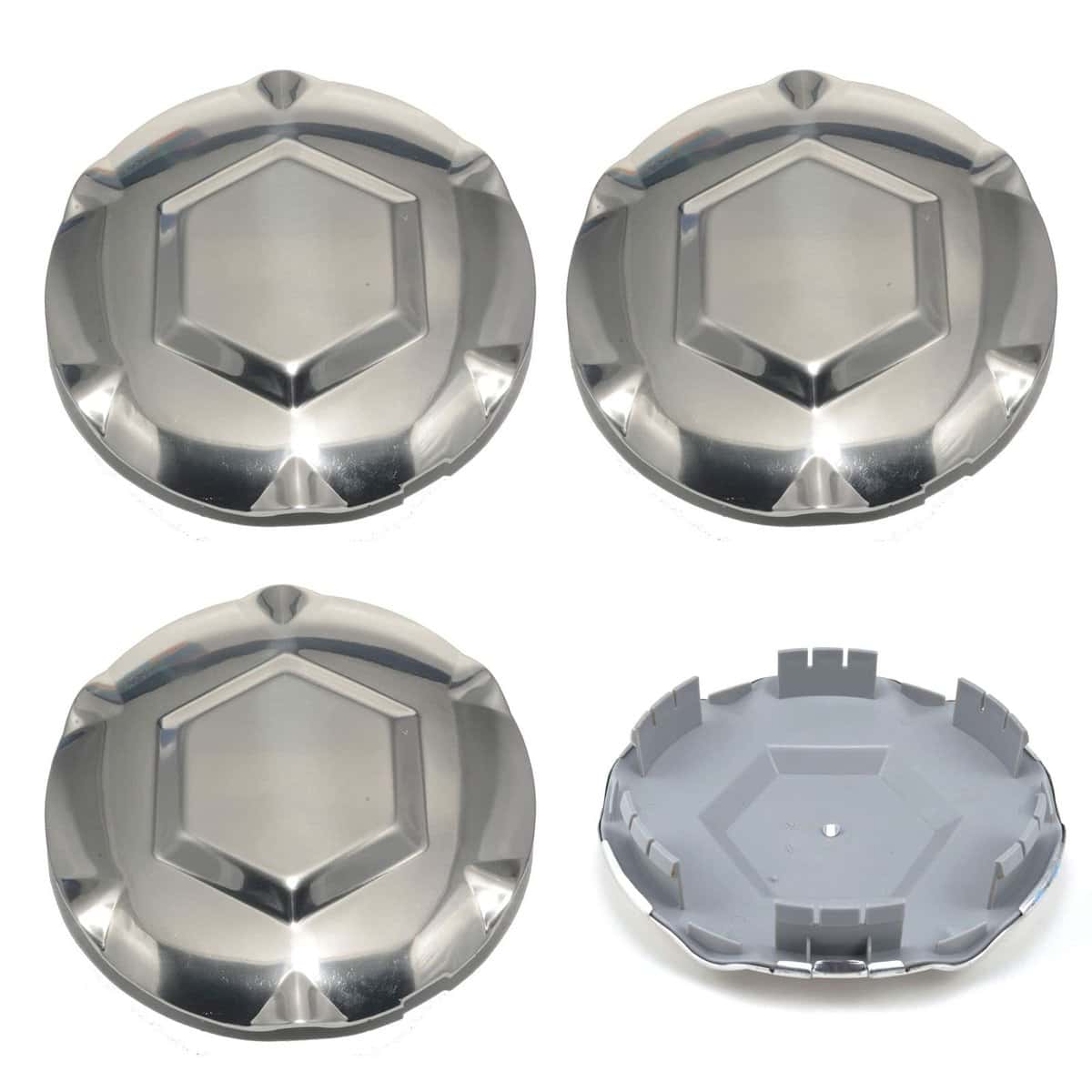 4 Tapas centrales de rueda para llantas de coche