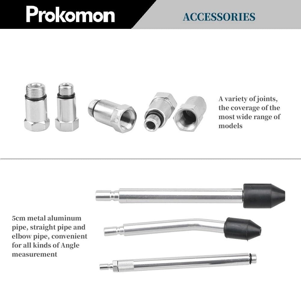 Kit de Prueba de Compresión de Motor de Gasolina Prokomon; - Imagen 5