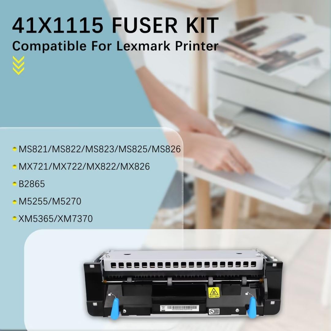 Kit de Fusor 41x1115 Compatible con lex-Mark MS821/ MS821N/ - Imagen 3