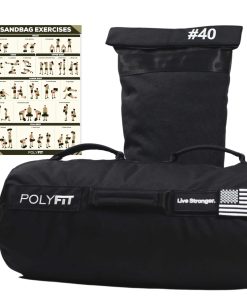 Polyfit Sandbag Pro - Bolsa de Arena para -Negro