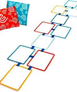 Set de Hopscotch Squares Plus! con 2 bolsas de frijoles de