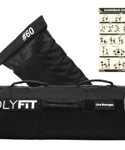 Polyfit Sandbag Pro - Bolsa de arena de -Negro