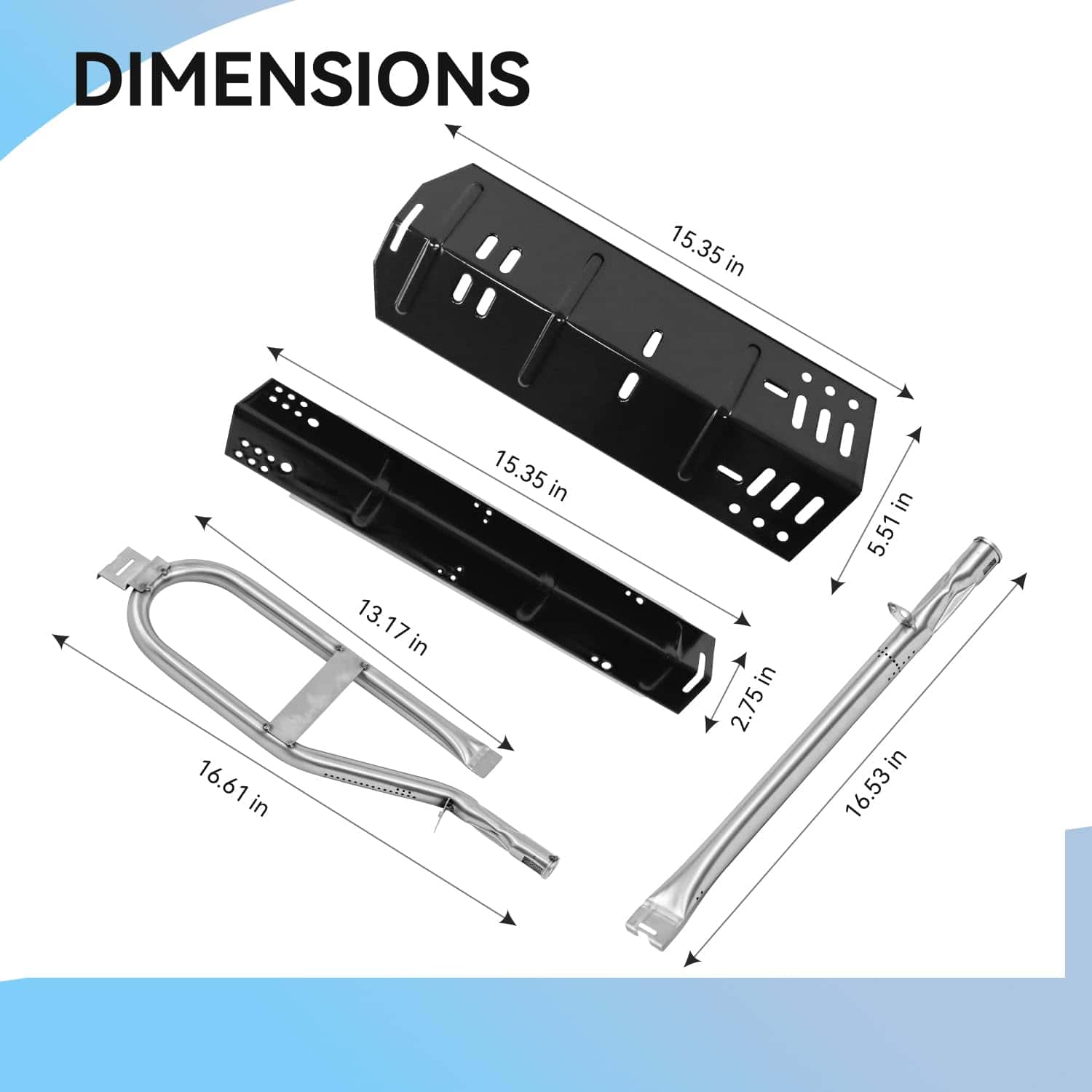 Repuestos de Parrilla FORYEYC para Dyna-Glo 5 Quemadores - Imagen 4