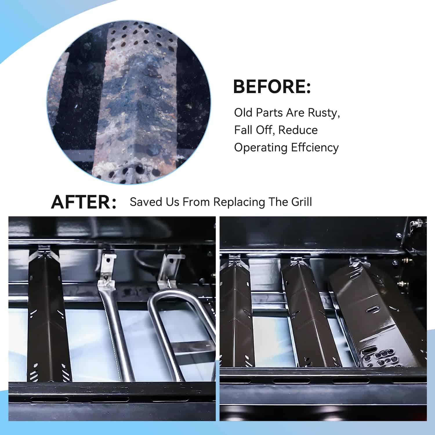 Repuestos de Parrilla FORYEYC para Dyna-Glo 5 Quemadores - Imagen 8