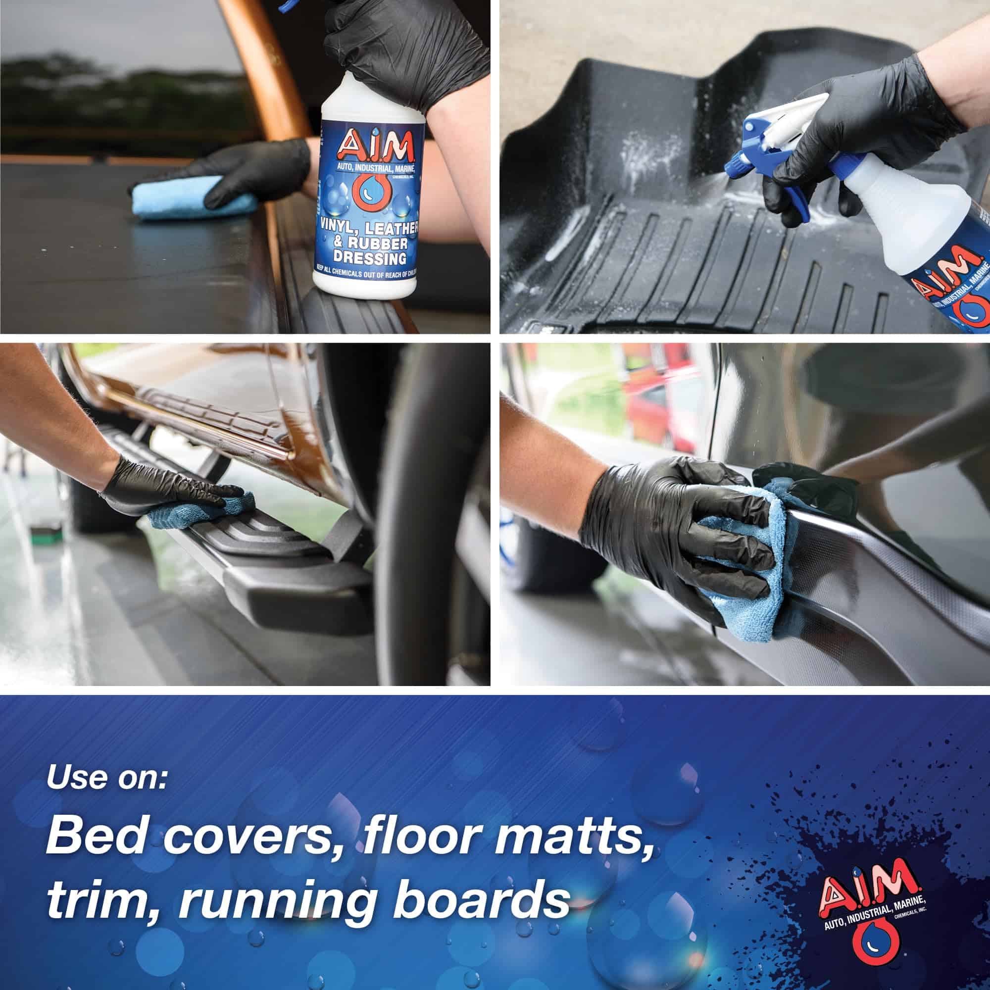 Aim Chemicals Vinilo Cuero Caucho Abrillantador Multi-Uso - Imagen 9