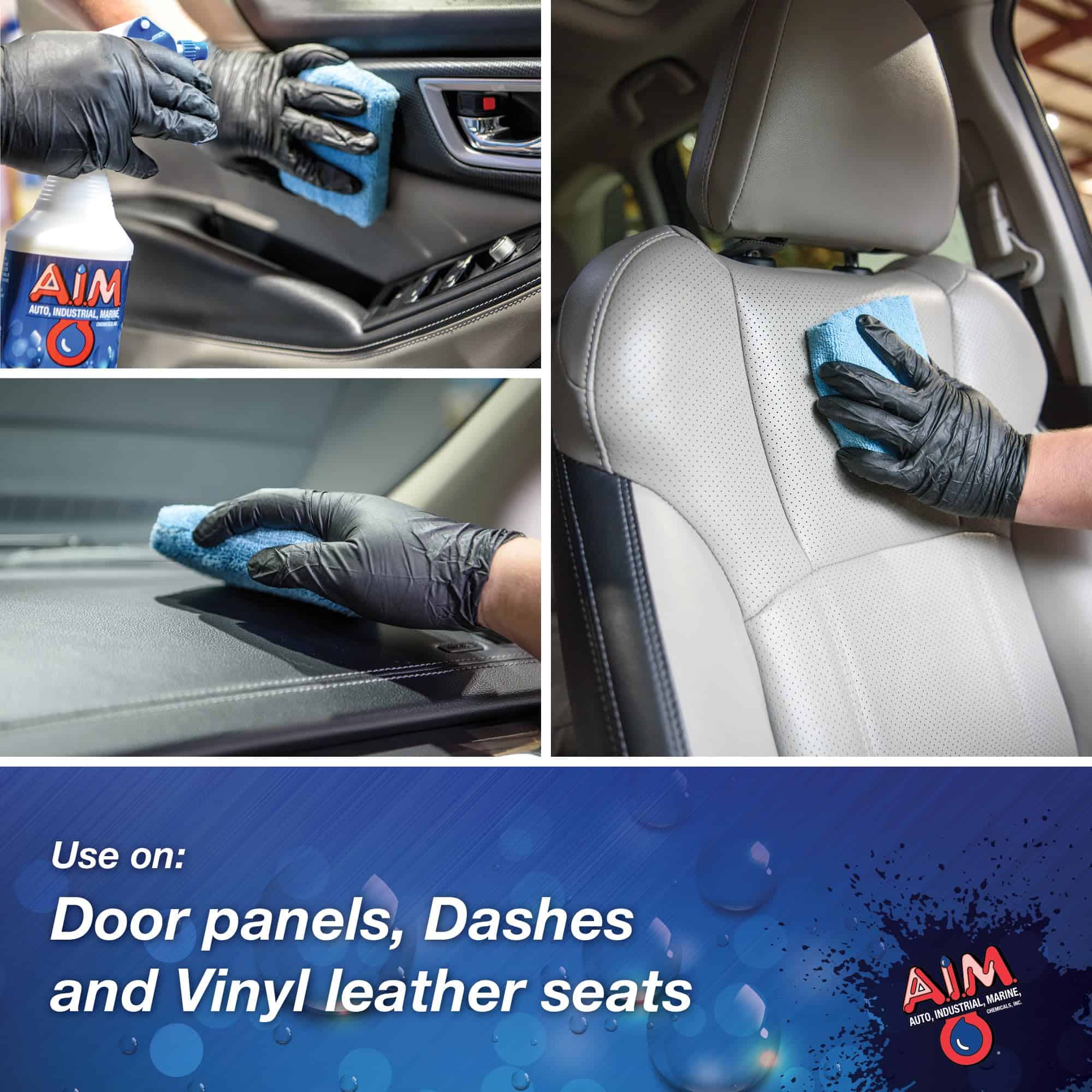 Aim Chemicals Vinilo Cuero Caucho Abrillantador Multi-Uso - Imagen 7