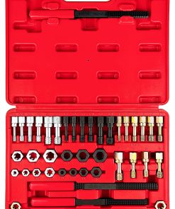 Juego de 49 Piezas de Restaurador de Roscas Wesleydrill,