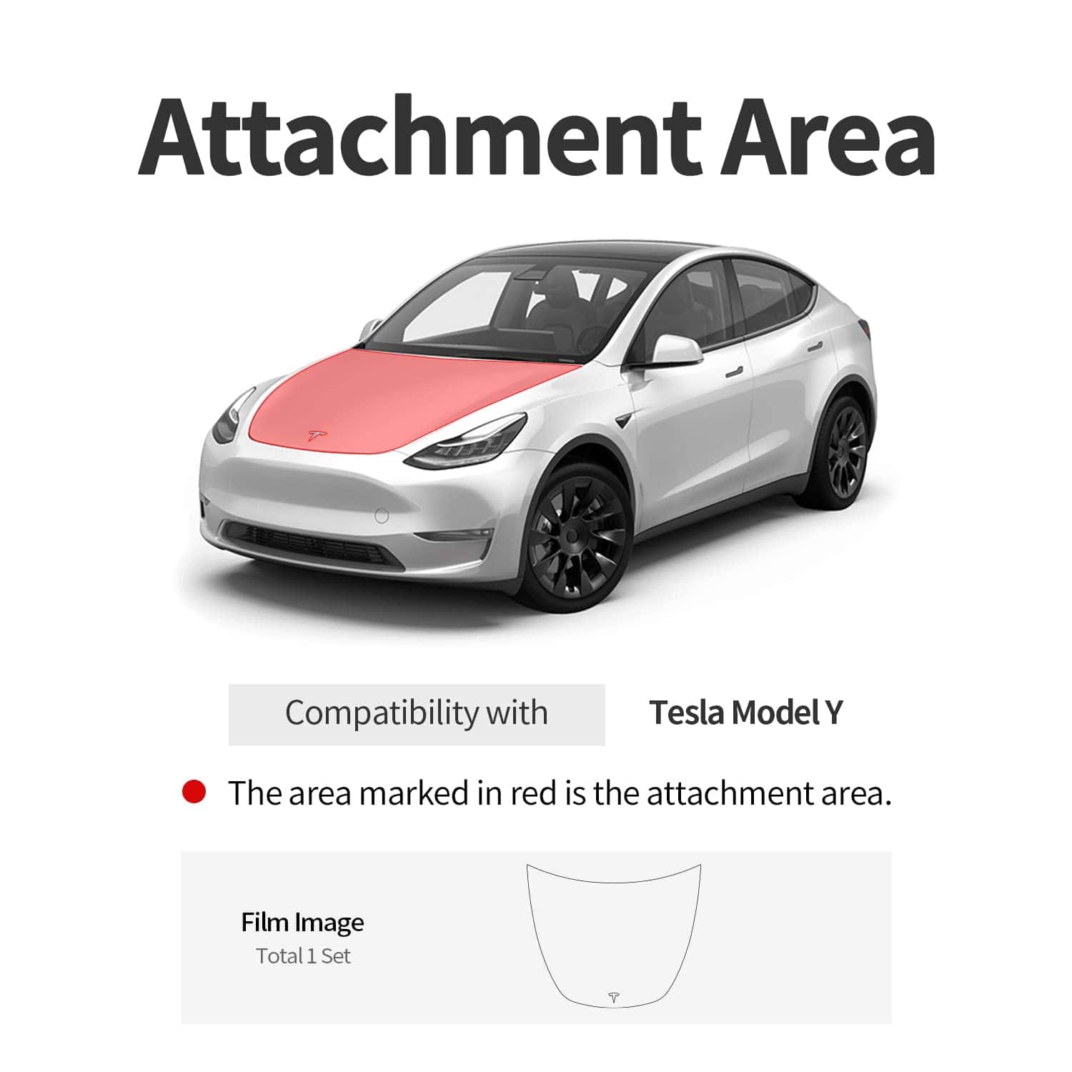 skoko (1Set) Película de Protección de Pintura del Capó - Imagen 3