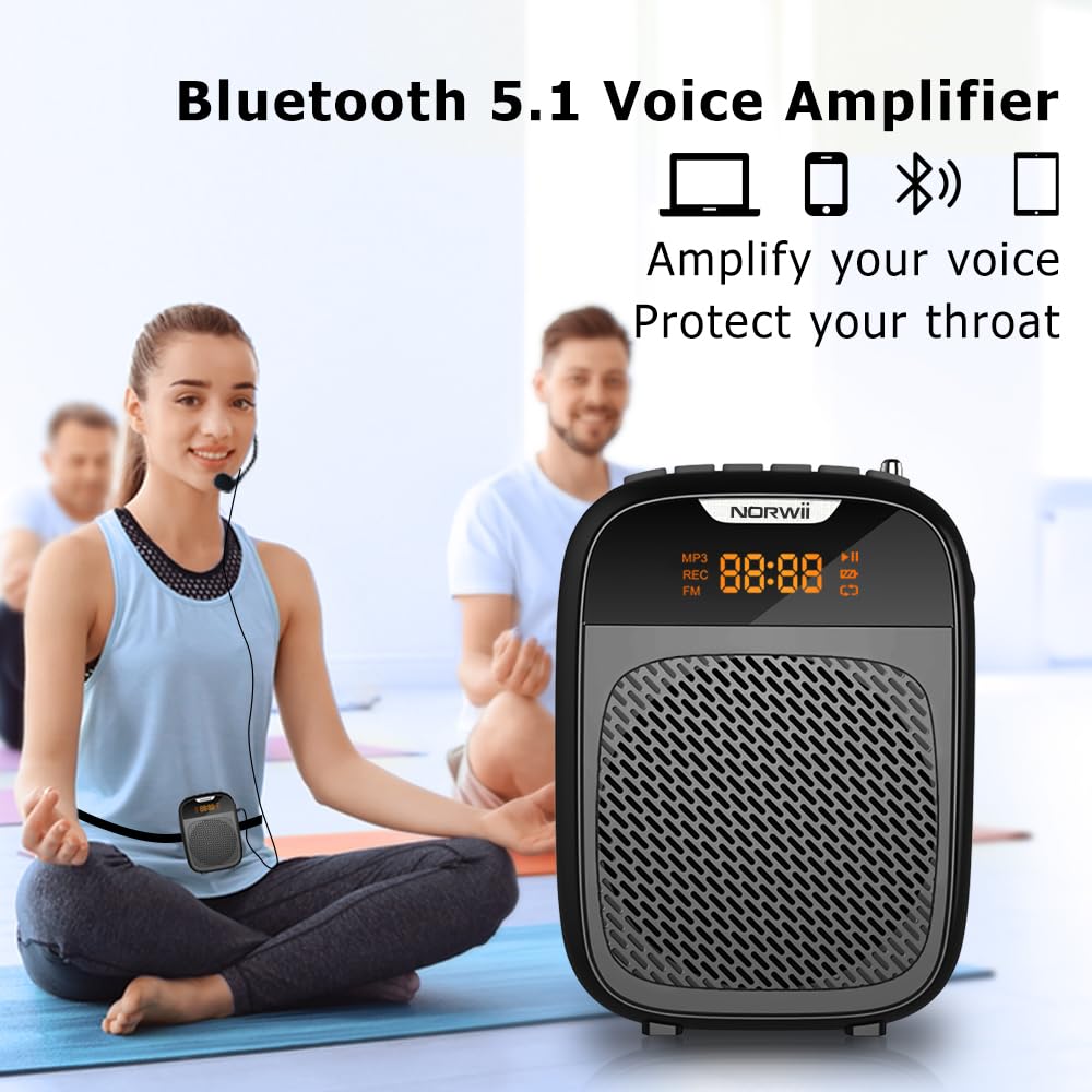 Amplificador de voz mini NORWII Altavoz Bluetooth portátil - Imagen 5
