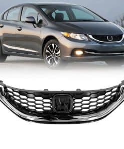 Parrilla de panal de luz para parachoques delantero Honda