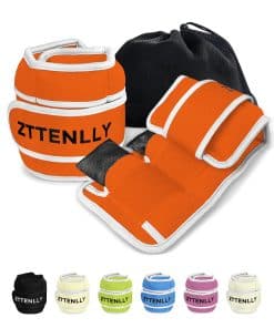 Pesas Ajustables para Tobillo para Mujeres, -Naranja