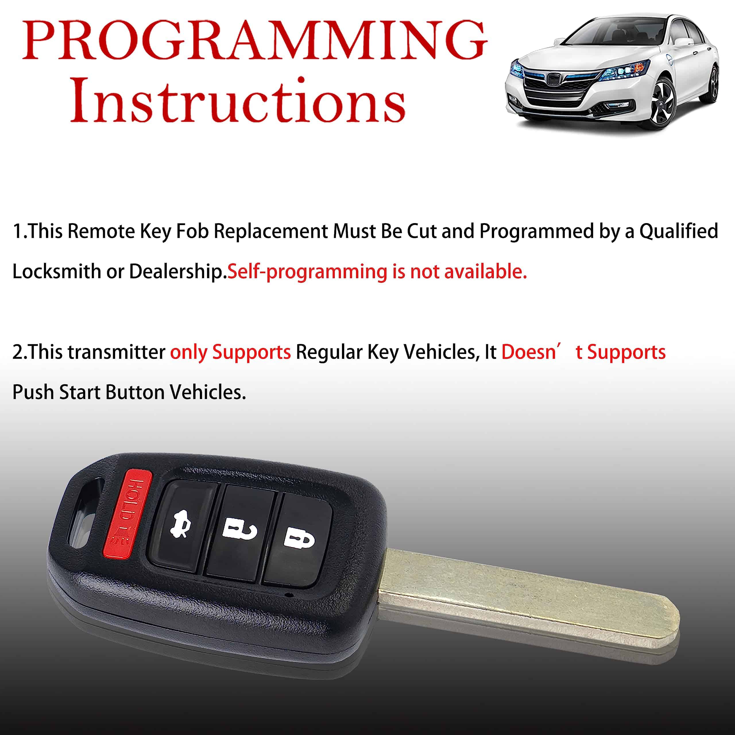 Control remoto de llave de reemplazo MechanMagic para Honda - Imagen 5