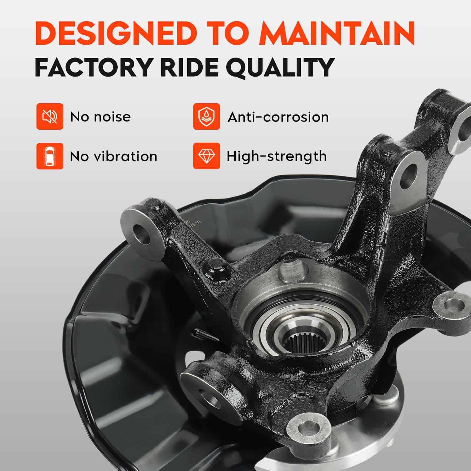 Maza de Rodamiento de Rueda y Mangueta de Dirección - Imagen 4
