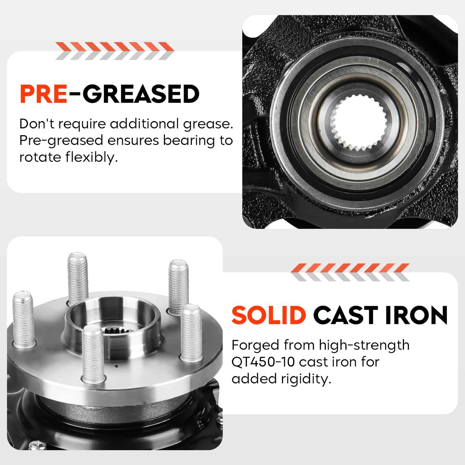 Maza de Rodamiento de Rueda y Mangueta de Dirección - Imagen 3