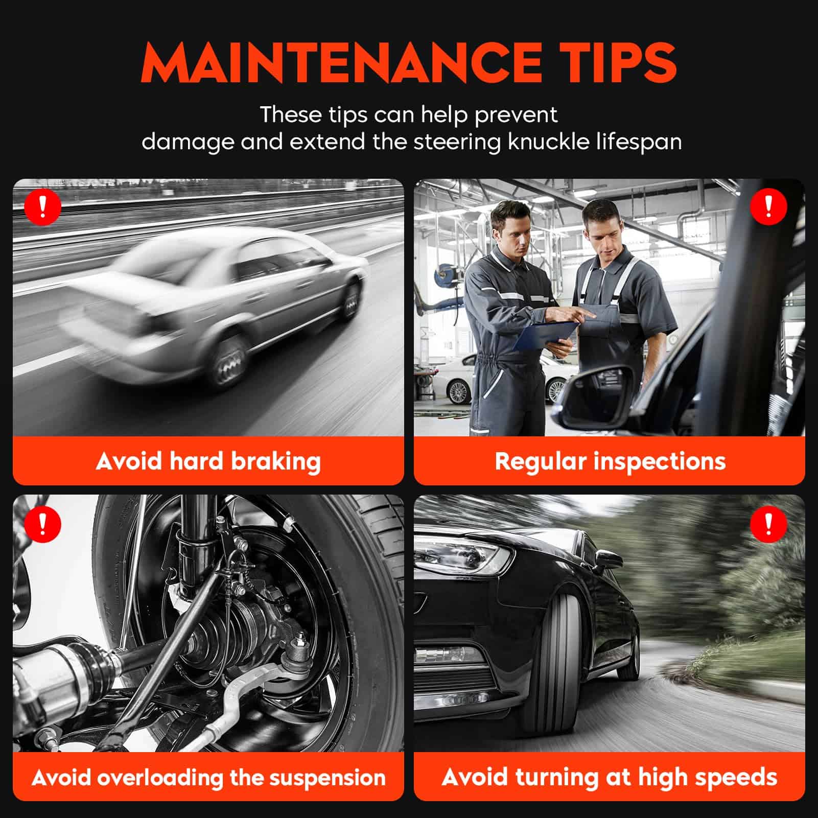 Maza de Rodamiento de Rueda y Mangueta de Dirección - Imagen 8