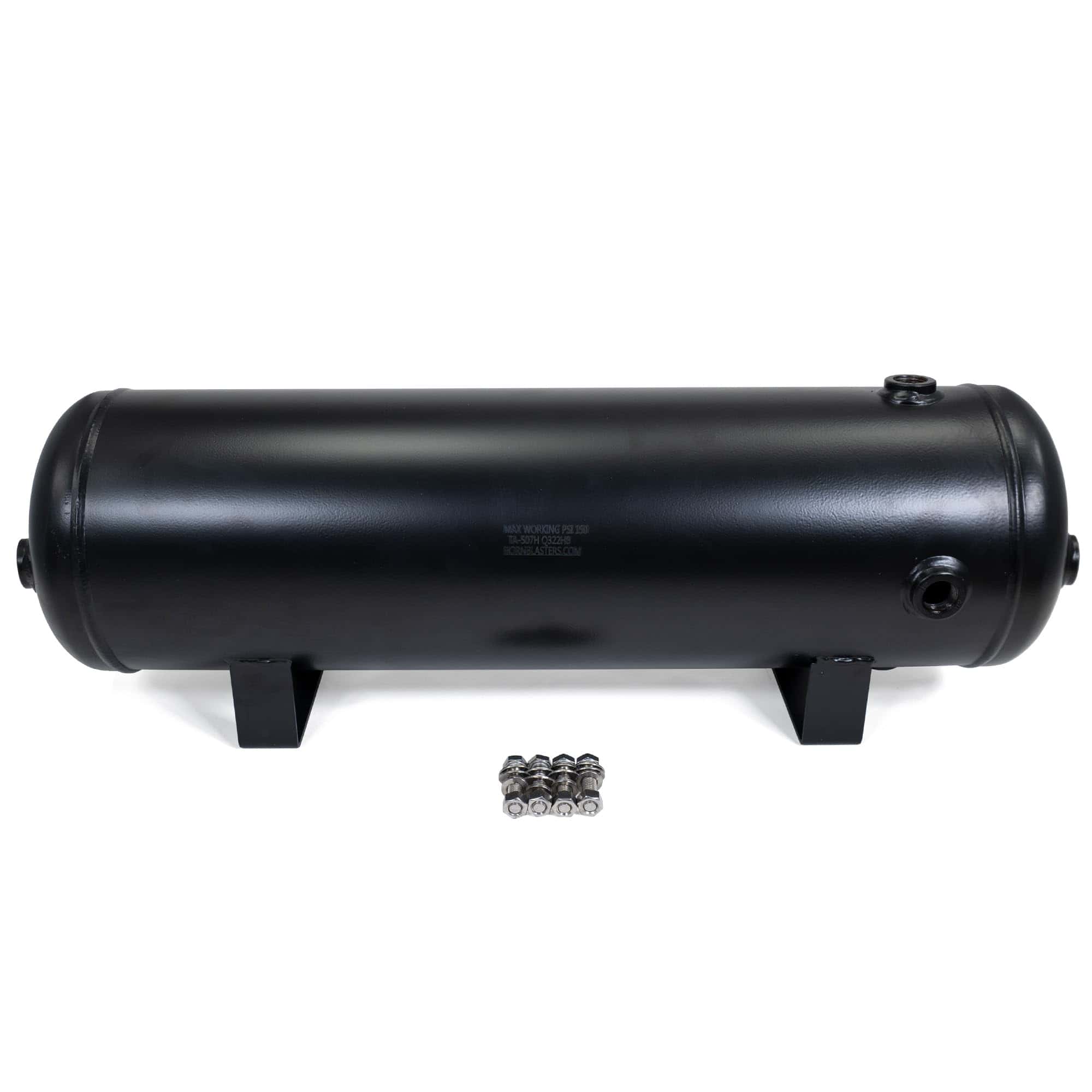 Tanque de Aire de Acero de 5 Galones 7 Puertos de - Imagen 3