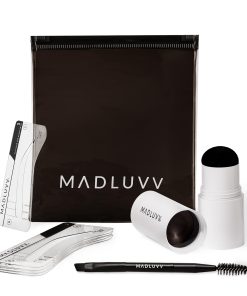 Kit de Plantillas para Cejas MADLUVV - -Casi Negro