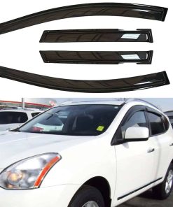 Wensdy 4 piezas Deflectores de Viento de la Ventanilla