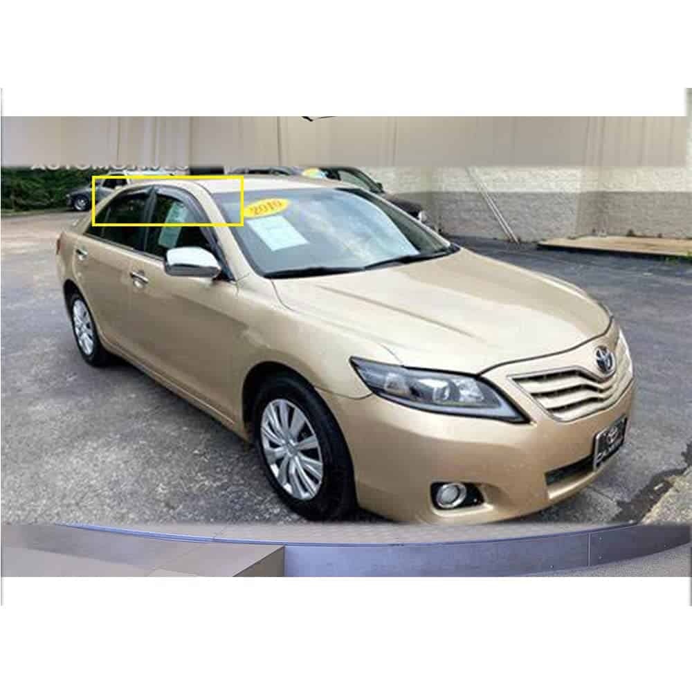 Wensdy 4pcs Deflectores de Viento para -Humo Oscuro - Imagen 3