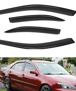 Wensdy 4pcs Deflectores de Ventana Lateral, Viseras de