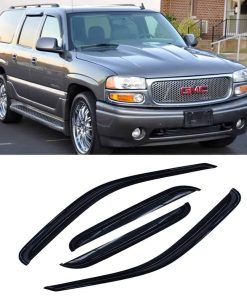 Wensdy 4pcs Viseras Deflectoras de Viento para Ventanas