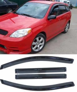 Wensdy 4pcs Deflectores de Viento para -Humo Oscuro