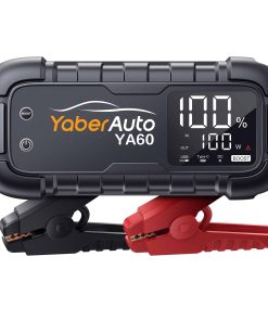 YaberAuto Arrancador de Batería de Coche 7000A 65W Carga