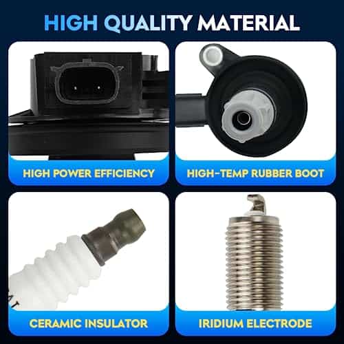 Paquete de Bobinas de Encendido + Bujías de -0, 8 Sets - Imagen 4