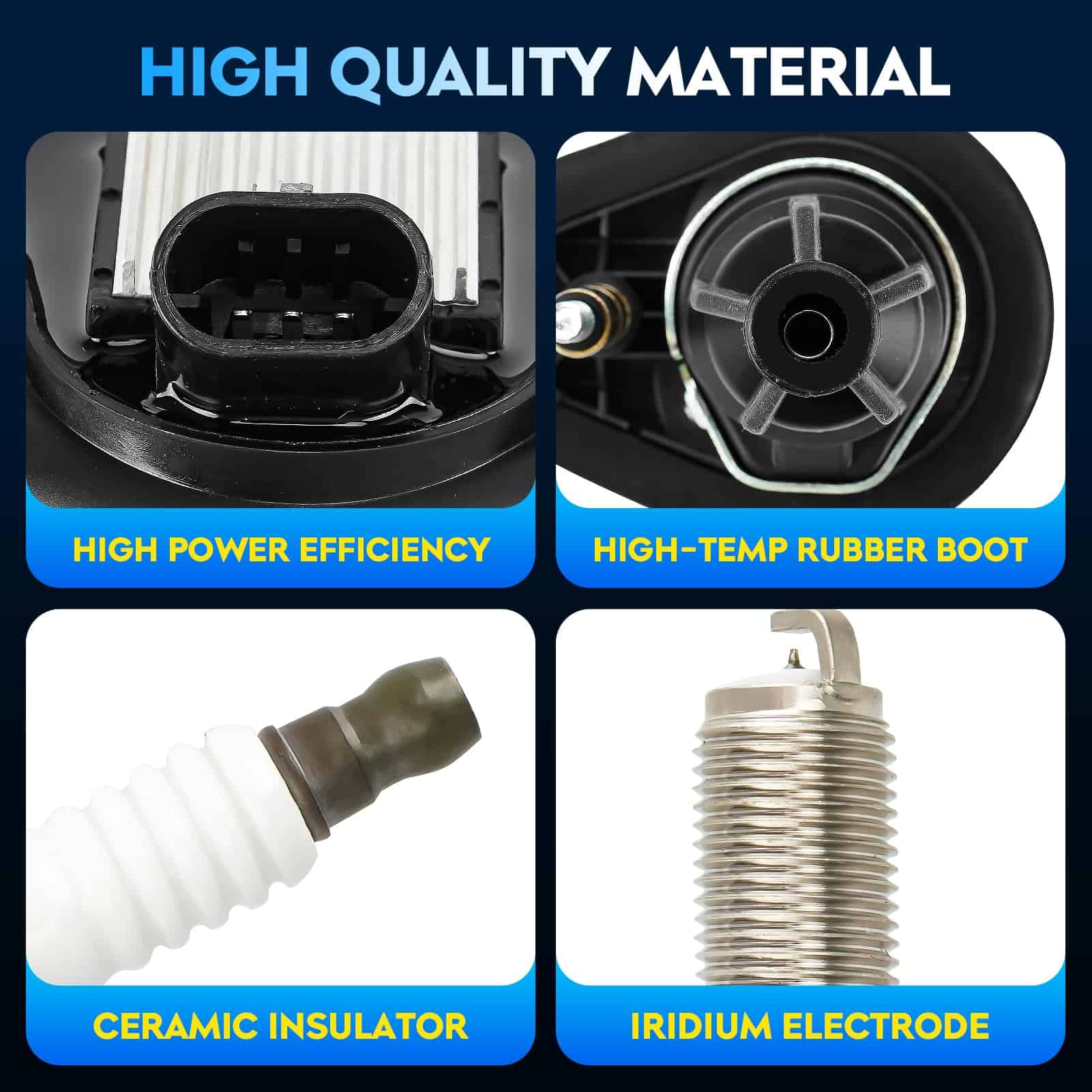 Paquete de Bobina de Encendido para Chevy Blazer 02 - Imagen 4