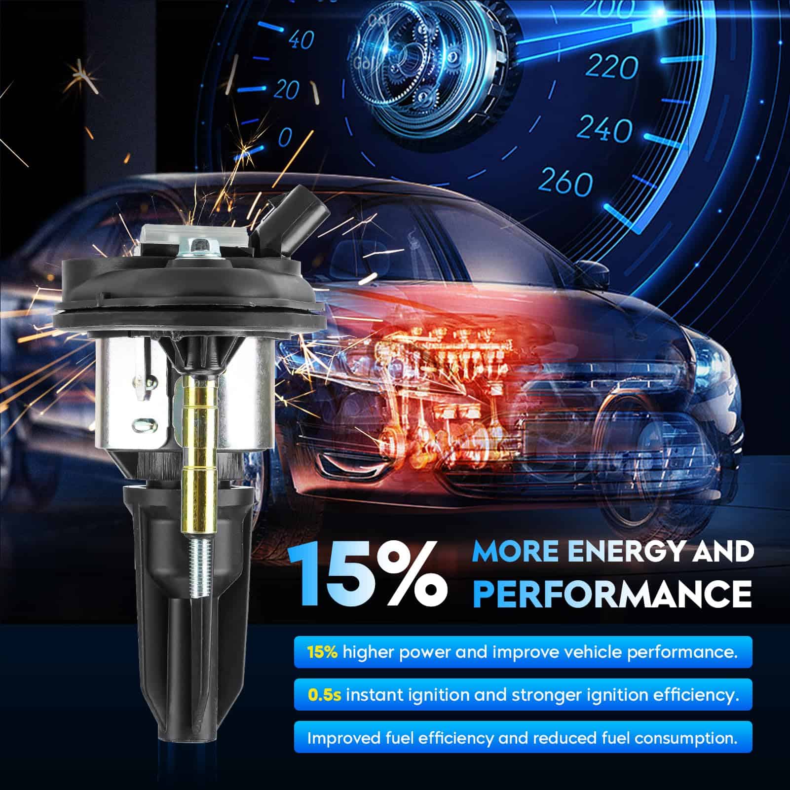 Paquete de Bobina de Encendido para Chevy Blazer 02 - Imagen 6