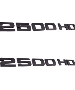 2pcs 2500HD 2500 HD Emblemas 3D Calcomanías Repuesto para