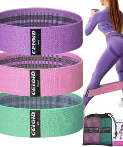 Conjunto de Bandas de Resistencia -Verde, Morado, Rosa
