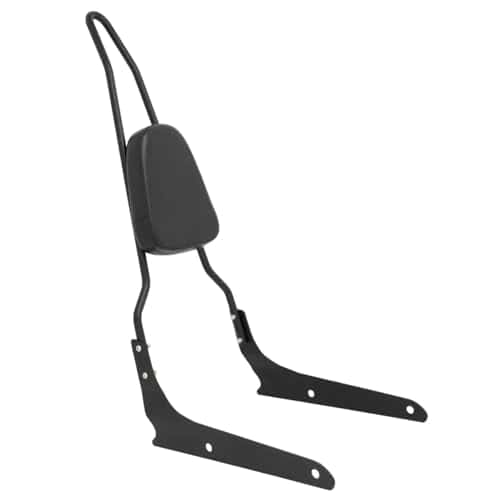 Respaldo Trasero Negro para Asiento de Motocicleta