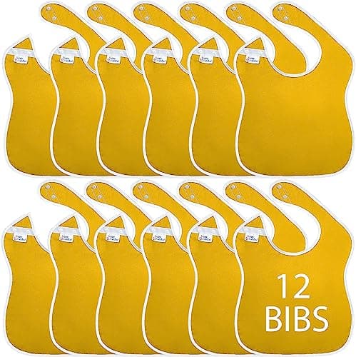 Toppy Toddler Baberos Impermeables Grandes para Bebés con