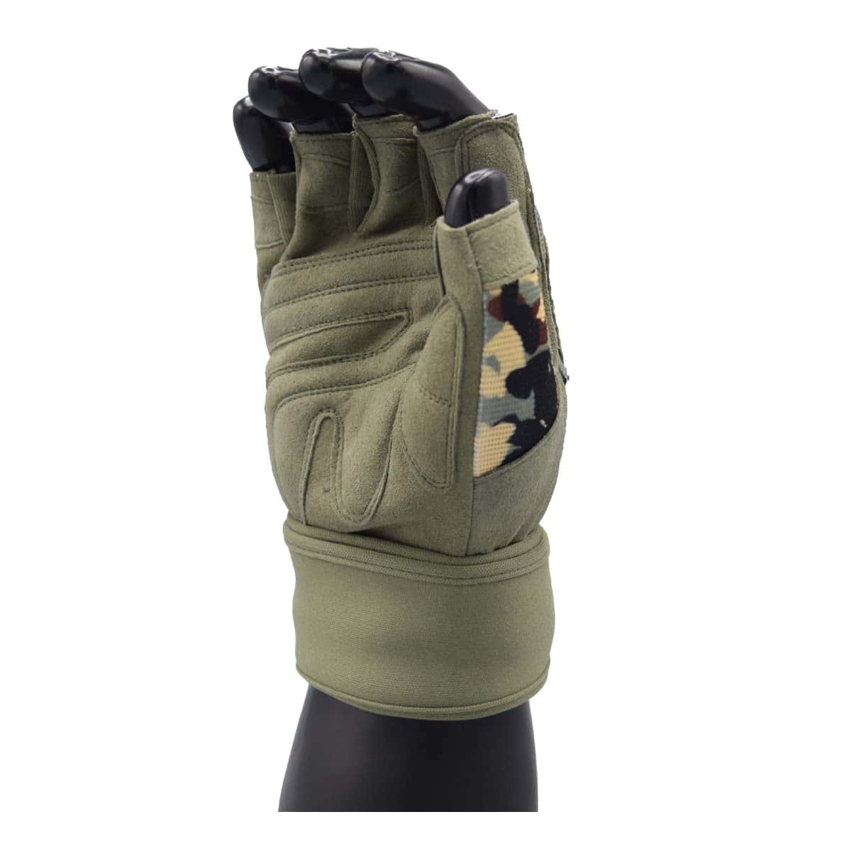 Guantes de levantamiento de pesas MRX para -Verde Oliva - Imagen 6