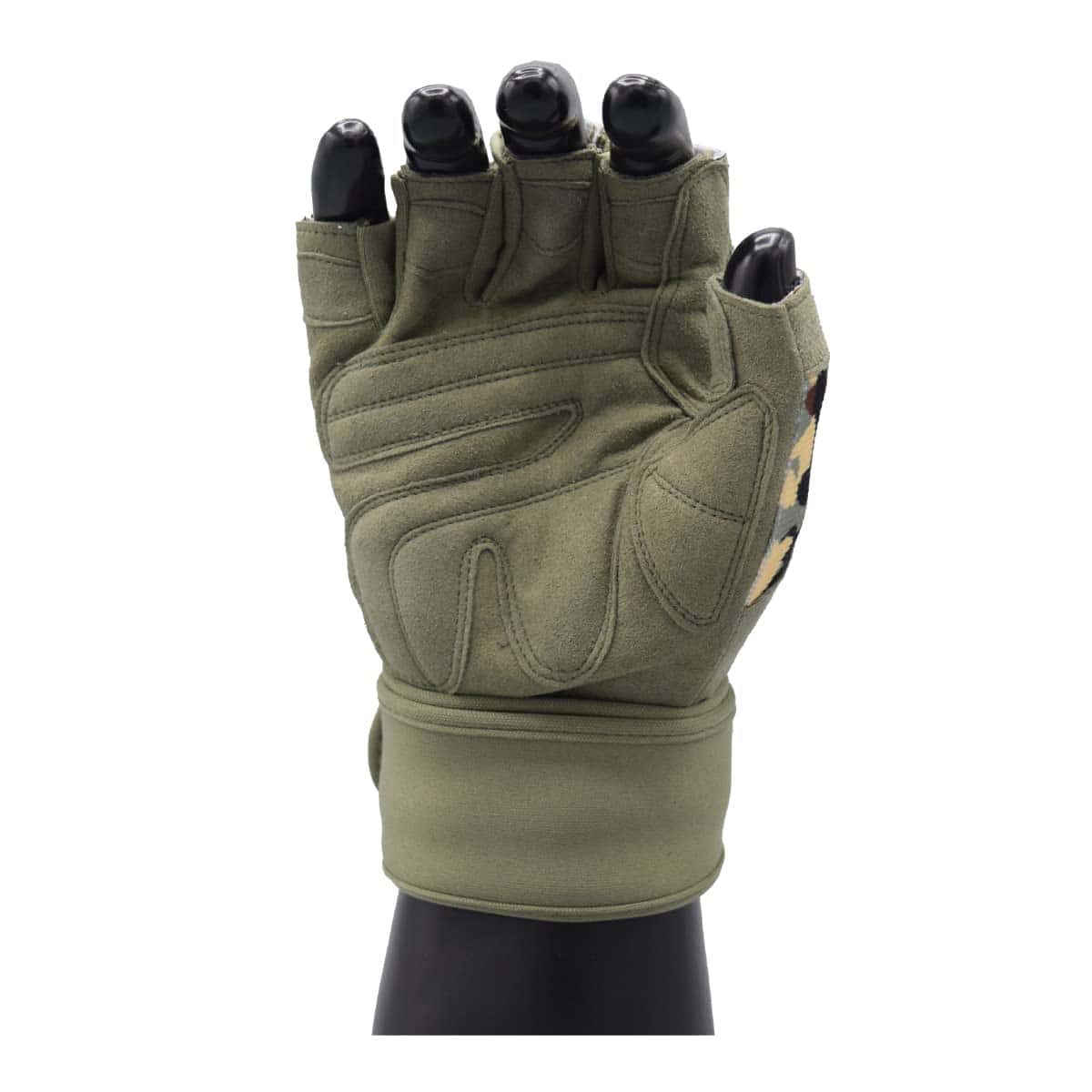 Guantes de levantamiento de pesas MRX para -Verde Oliva - Imagen 5