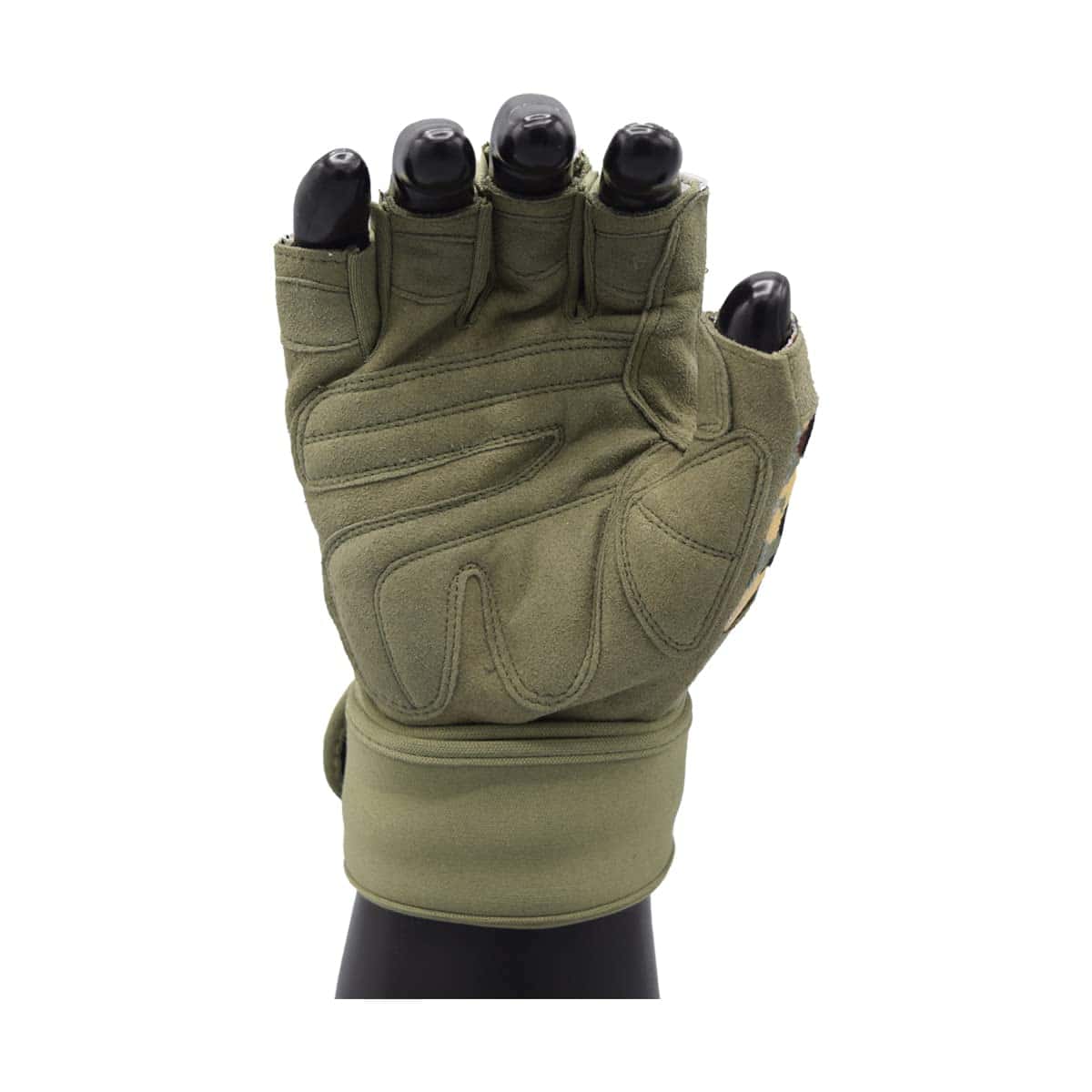 Guantes de levantamiento de pesas MRX para -Verde Oliva - Imagen 4