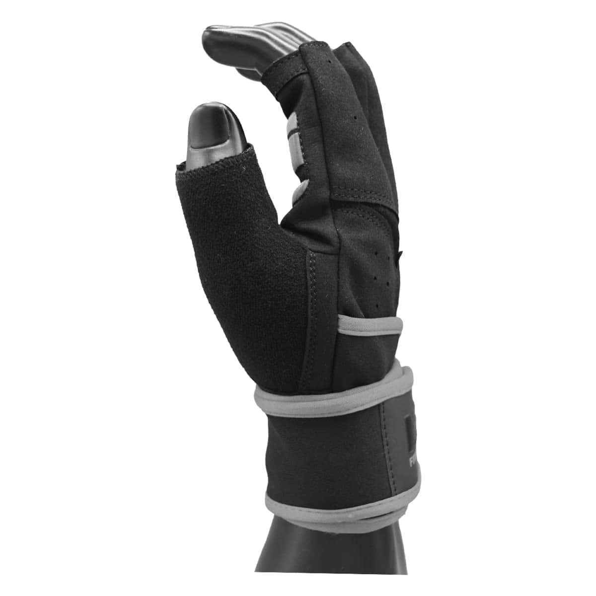 Guantes de Levantamiento de Pesas MRX para -Negro Gris 2627 - Imagen 9