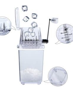 Máquina para hacer hielo raspado manual Ytzada, trituradora