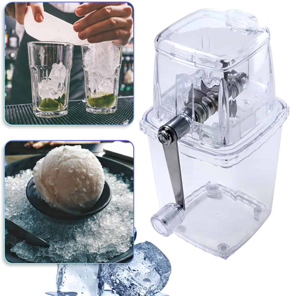 Máquina para hacer hielo raspado manual Ytzada, trituradora - Imagen 4