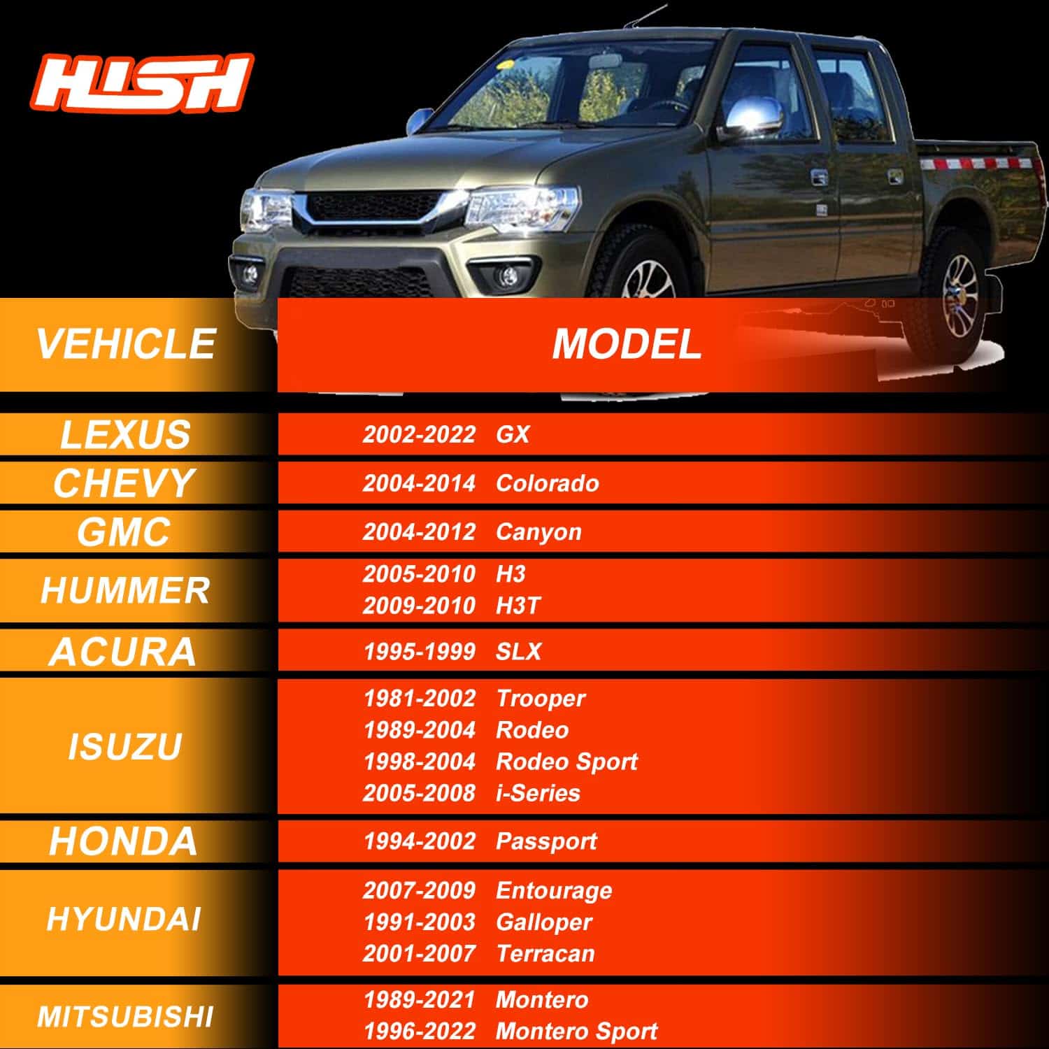 HISH Espaciadores de Rueda Forjados de 1 pulgada 6X5.5 para - Imagen 5