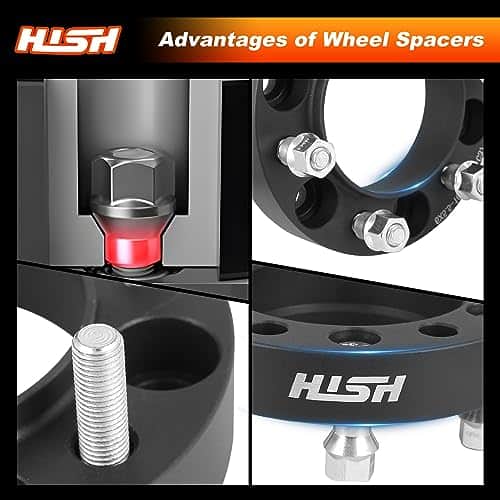 HISH Espaciadores de Rueda Forjados de 1.25 pulgadas 6x5.5 - Imagen 6