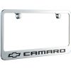 Marco de licencia cromado Chevrolet Camaro, con licencia