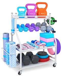 NBTORCH Estante para Mancuernas - Rack para Pesas, Estante