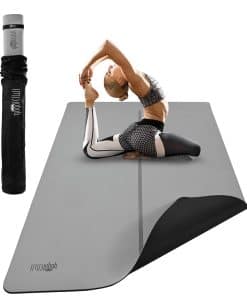 Tapete de Yoga Grande Gogokiwi (6'x4') Extra -Gray Shadows