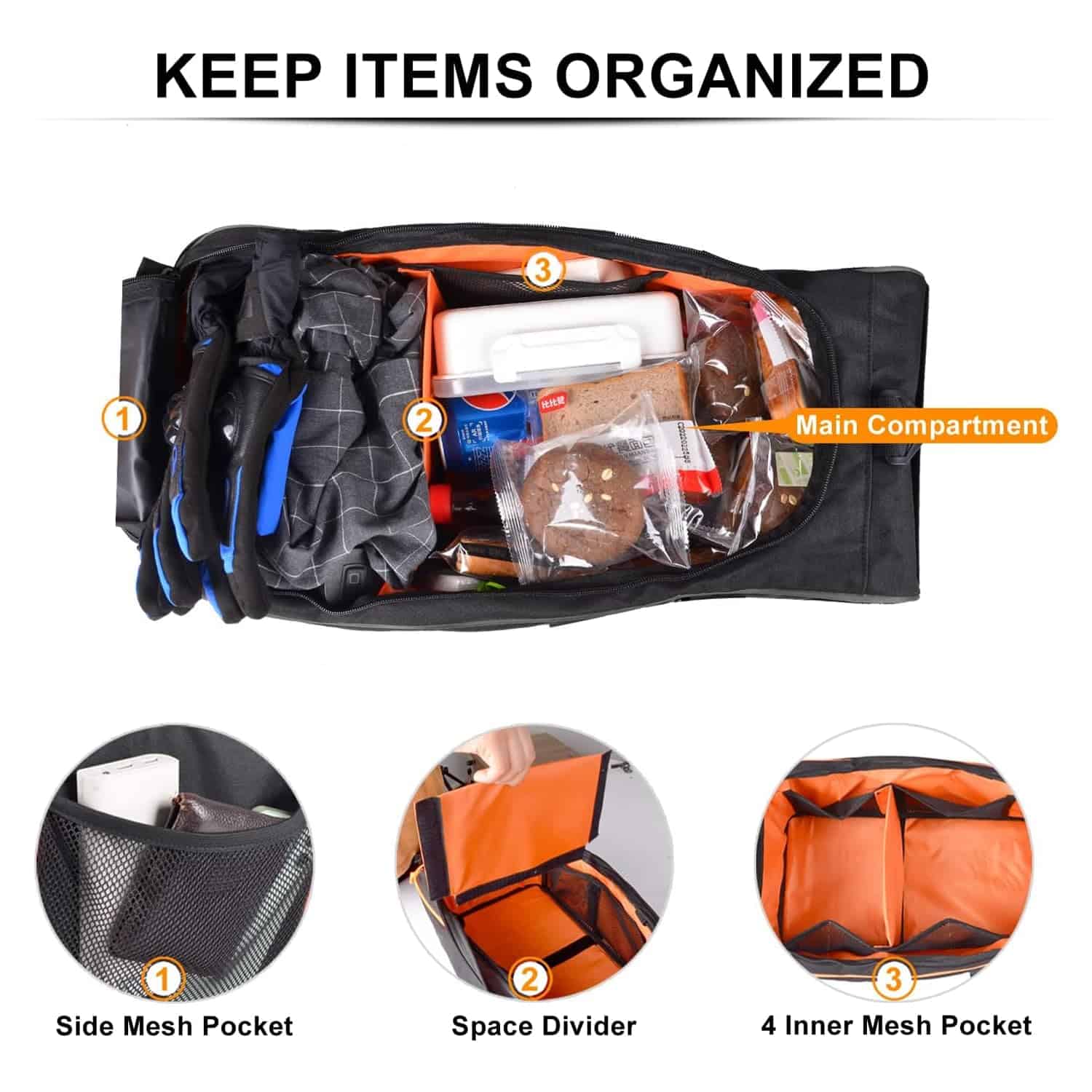 Bolsa bajo el asiento para accesorios de Ruckus, Bolsa de - Imagen 4