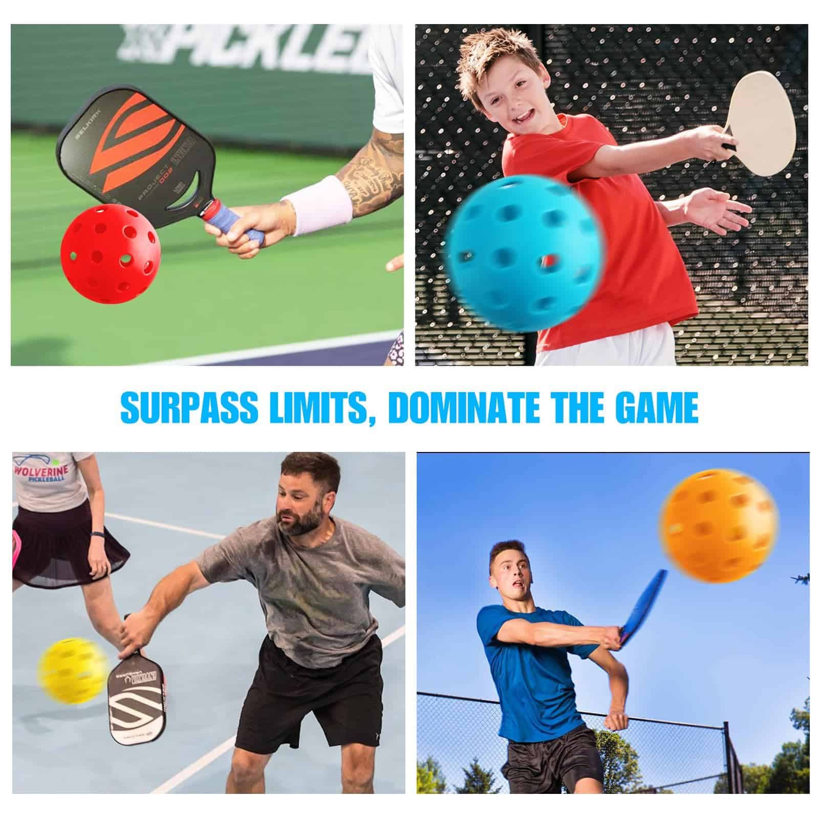 Pelotas de Pickleball para Exteriores Aprobadas por USAPA - - Imagen 6