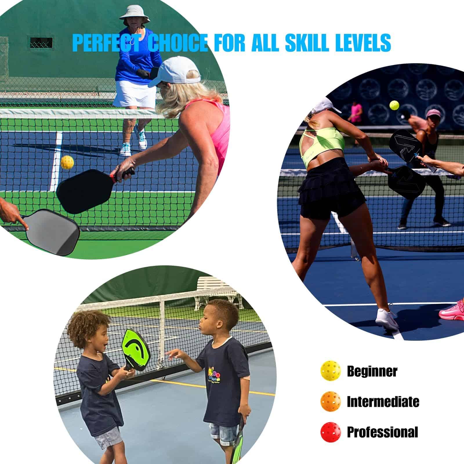 Pelotas de Pickleball para Exteriores Aprobadas por USAPA - - Imagen 8
